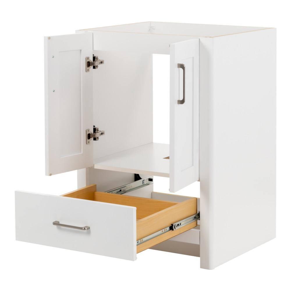 Home Decorators Collection Westcourt 24 in W x 22 in D x 34 in H Bath Vanity Cabinet Only in White