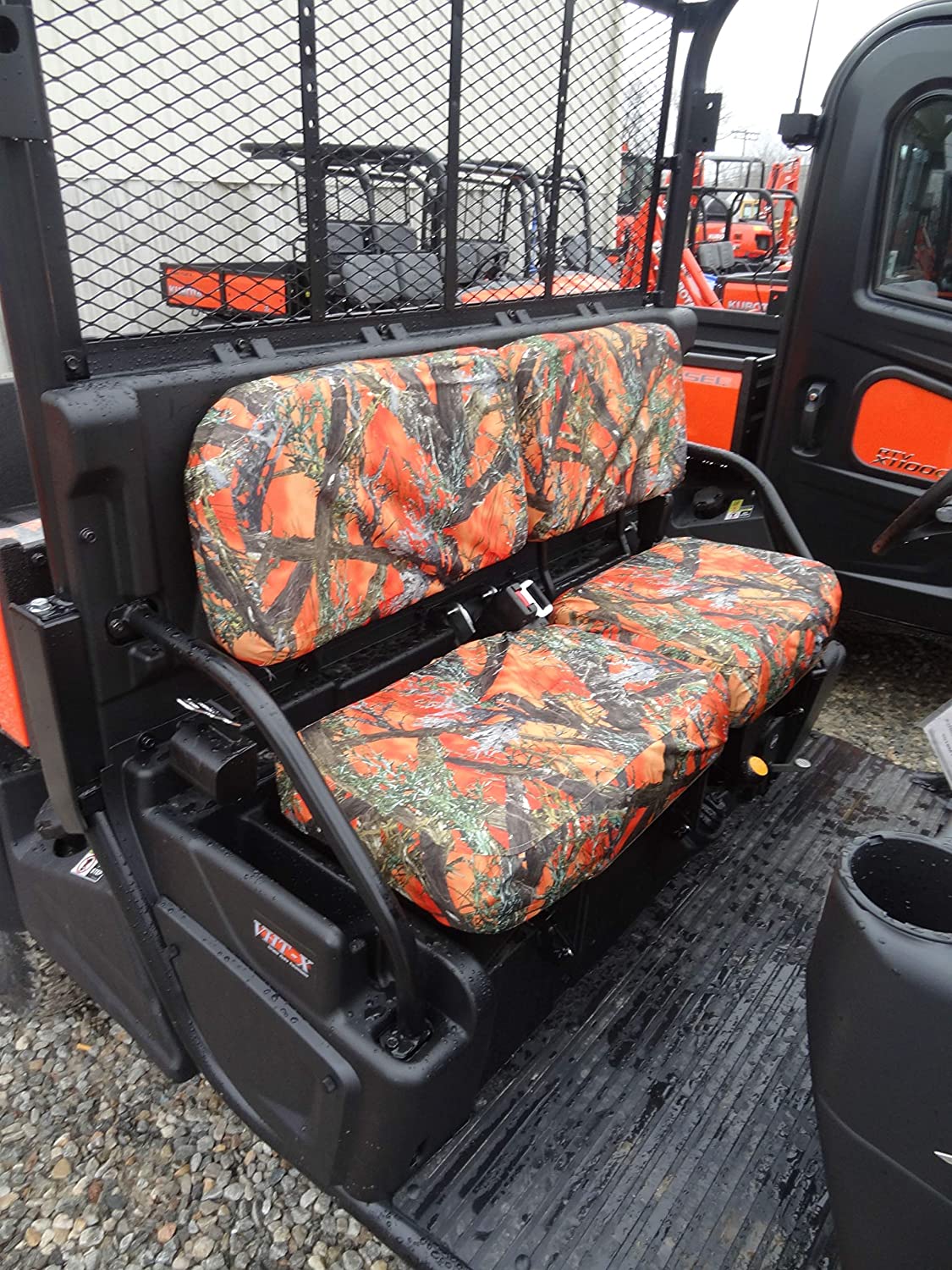 KU19 2015 and Newer Kubota series RTVs. For models: RTV X900， RTV X1100， RTV X1120D and 1140. and SIDEKICK RTV XG850 in Orange Camouflage Endura