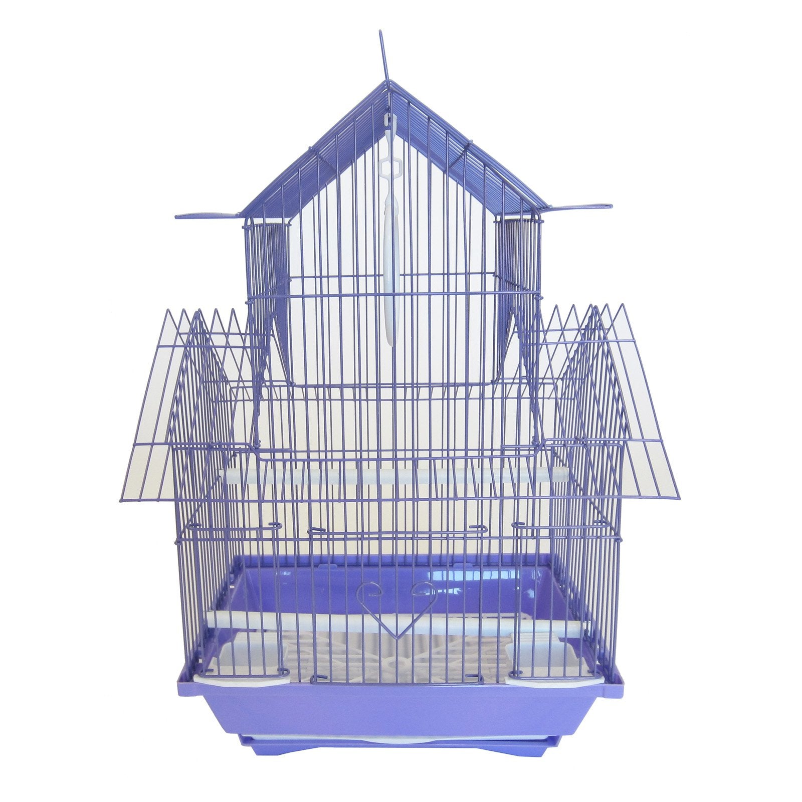 YML A1144BLU Pagoda Top Cage， Small