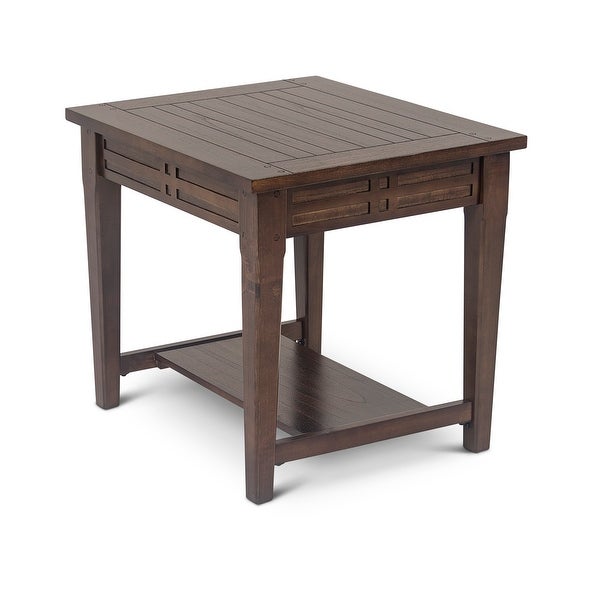 Copper Grove Vallee Mocha Cherry End Table