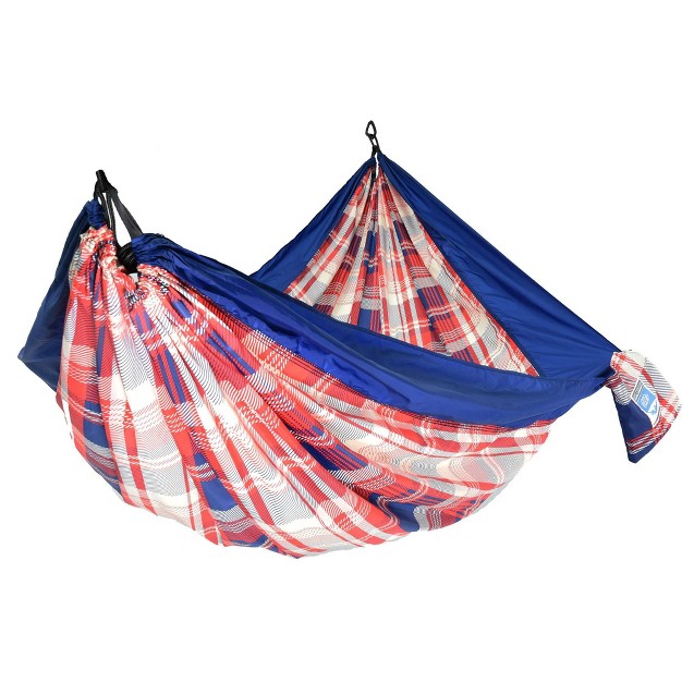 Equip 1 Person Travel Hammock Plaid