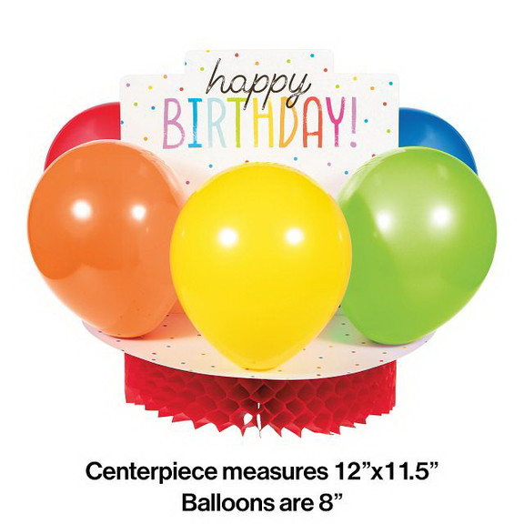 Creative Converting 357587 Balloon Bash Centerpiec...