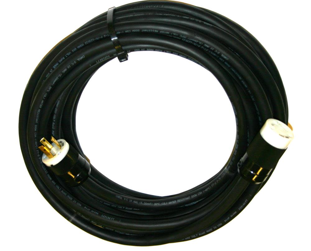 3phase 100' extension cord