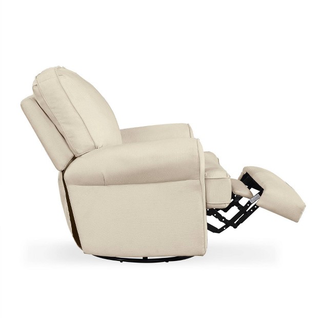 Baby Relax Etta Swivel Glider Recliner Chair Nursery Furniture