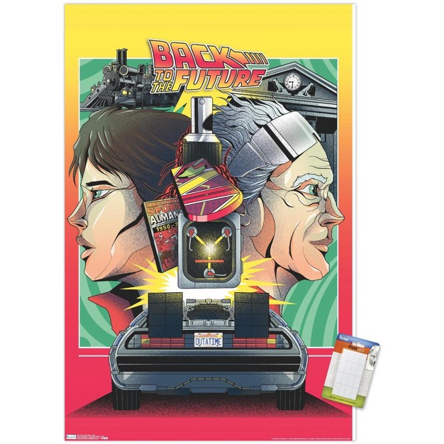 Trends International Back To The Future Icons Unframed Wall Poster Prints