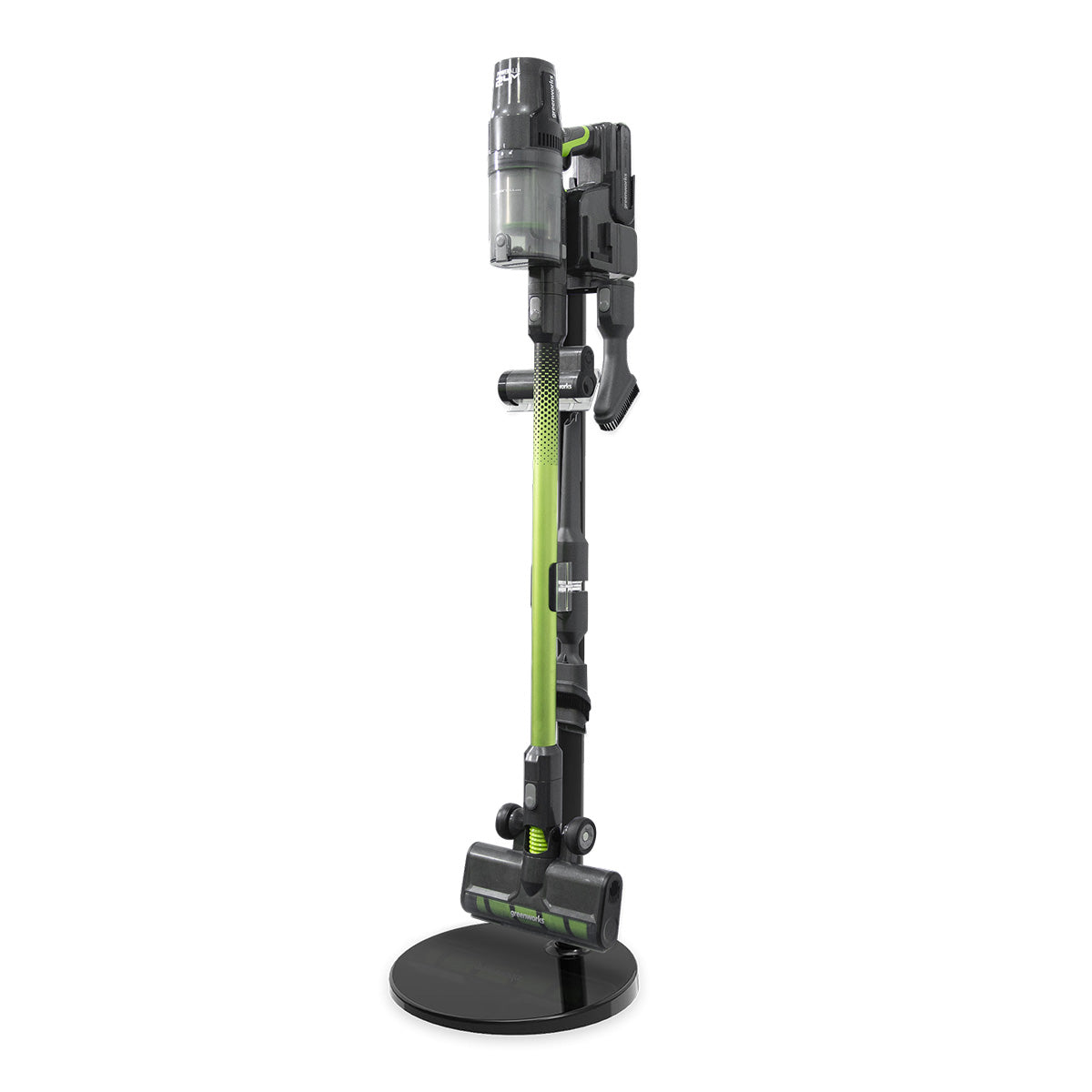 24V Green Cordless Stick Vacuum Bundle | Greenworks Tools