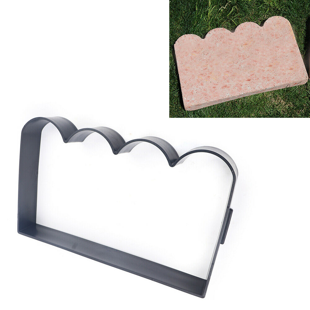 TFCFL Fence Concrete Mold Plastic DIY Concrete Brick Edging Mold for Vegetable Garden Pond