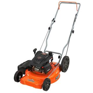 YARDMAX 21 in. 170cc 2-in-1 Gas Walk Behind Push Lawn Mower with High Rear Wheels YG1550