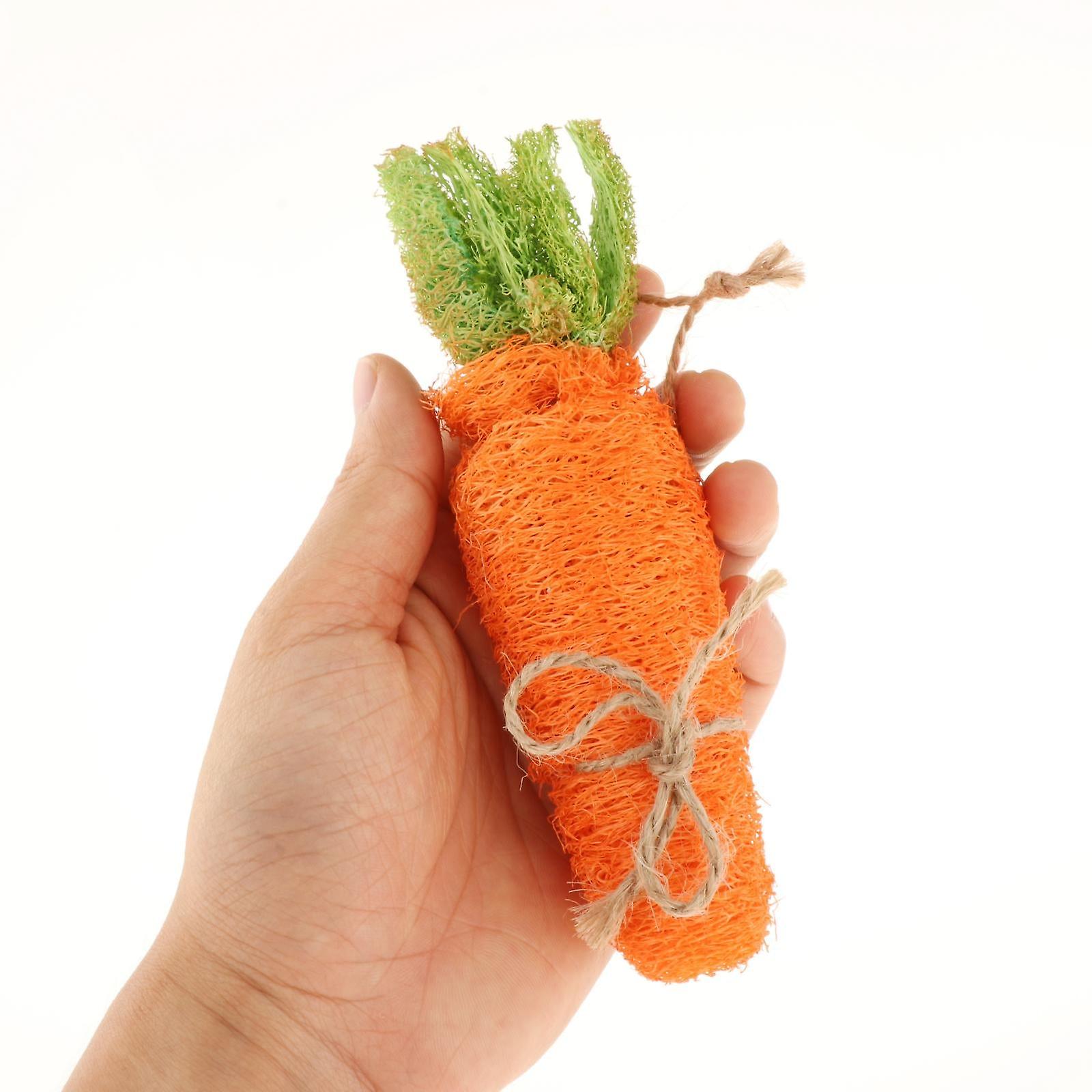 Indestructible interactive carrot dog toys