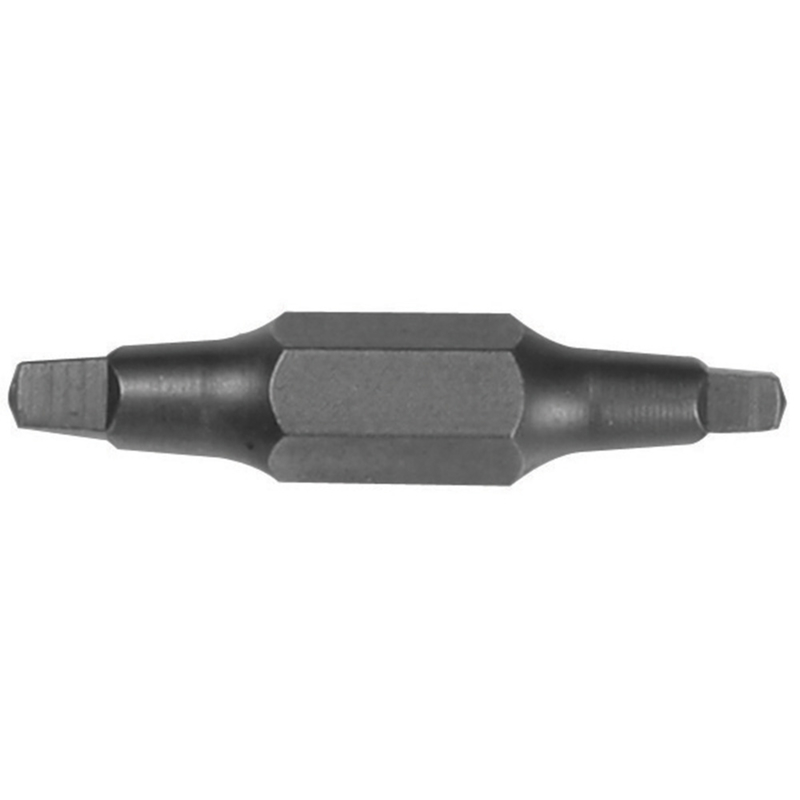 Klein Tools Square #1 and #2 X 5-7/8 in. L Driver Bit Steel 2 pc