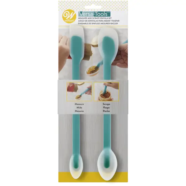 Wilton Versa-Tools Measure and Scrape Spatula Set