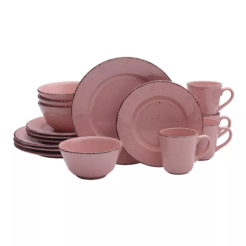 Pfaltzgraff Pink Flamingo 16-pc. Dinnerware Set