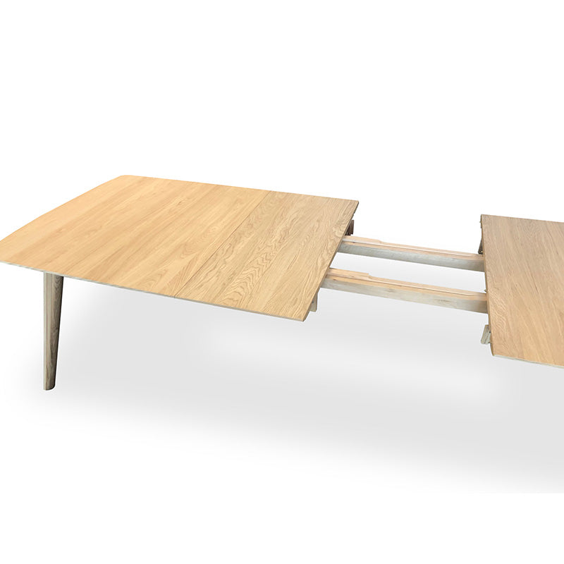 JAREL Extendable Dining Table 180-270cm -  Natural