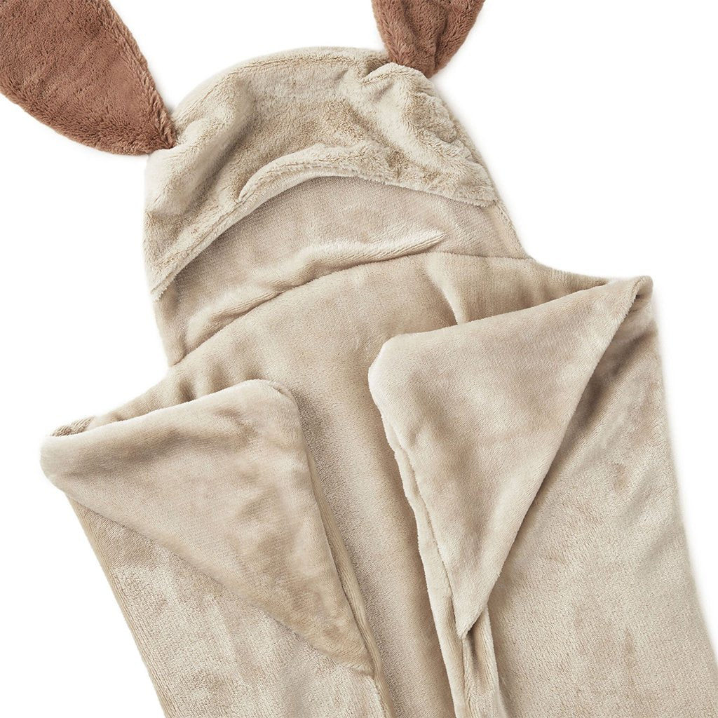 Hallmark  Baby Bunny Hooded Blanket With Pockets