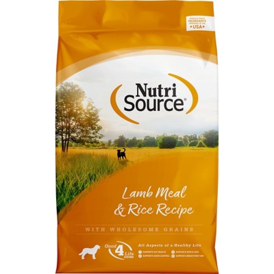 NutriSource Lamb Meal and Rice Formula Dog Food