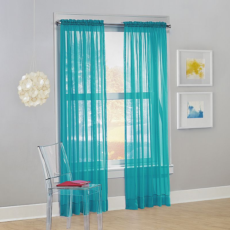 No. 918 1-Panel Calypso Sheer Voile Window Curtain