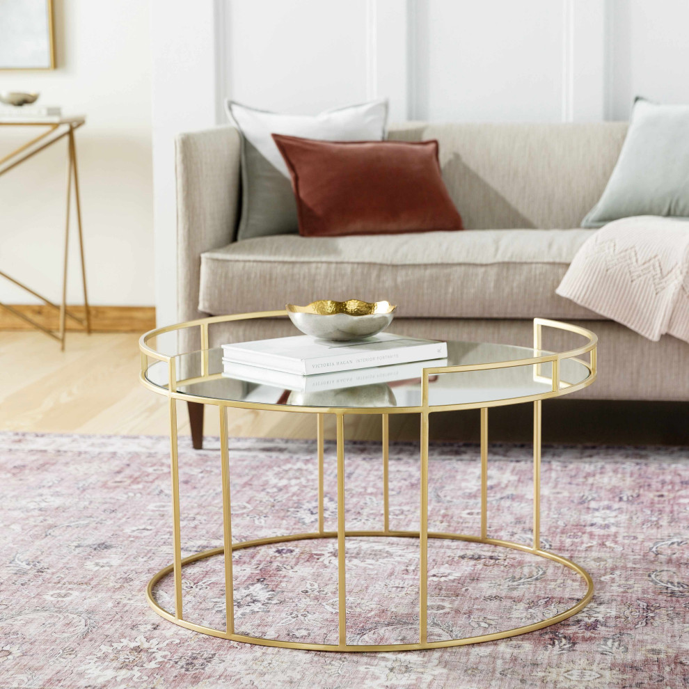 Lely   Industrial   Coffee Tables   by Hauteloom  Houzz