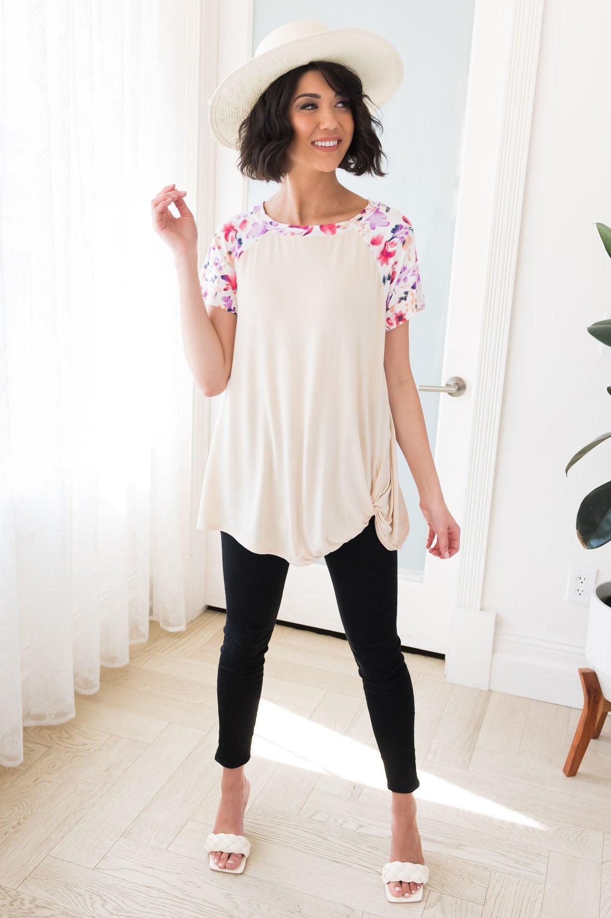 Believe The Impossible Modest Top