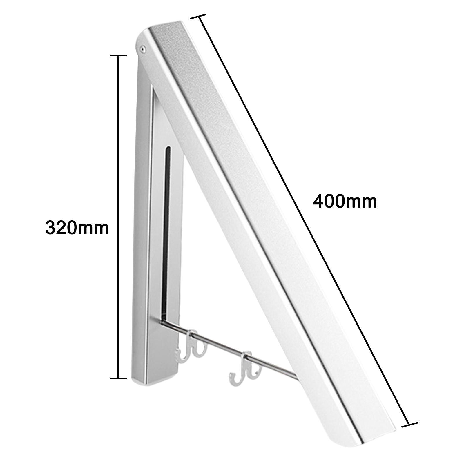 Folding Clothes Hanger Drying Rack Racks for Laundry Room Closet Storage Organization Easy Installation