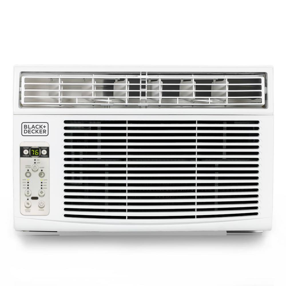 BLACK+DECKER 8000 BTU Window Air Conditioner in White BD08WT6