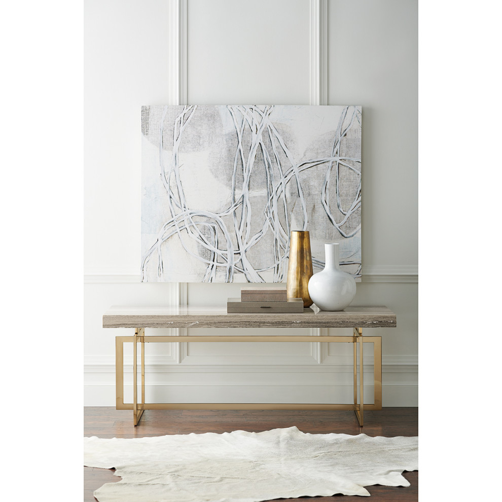 Modern Sandstone Console   Contemporary   Console Tables   by English Georgian America  Houzz