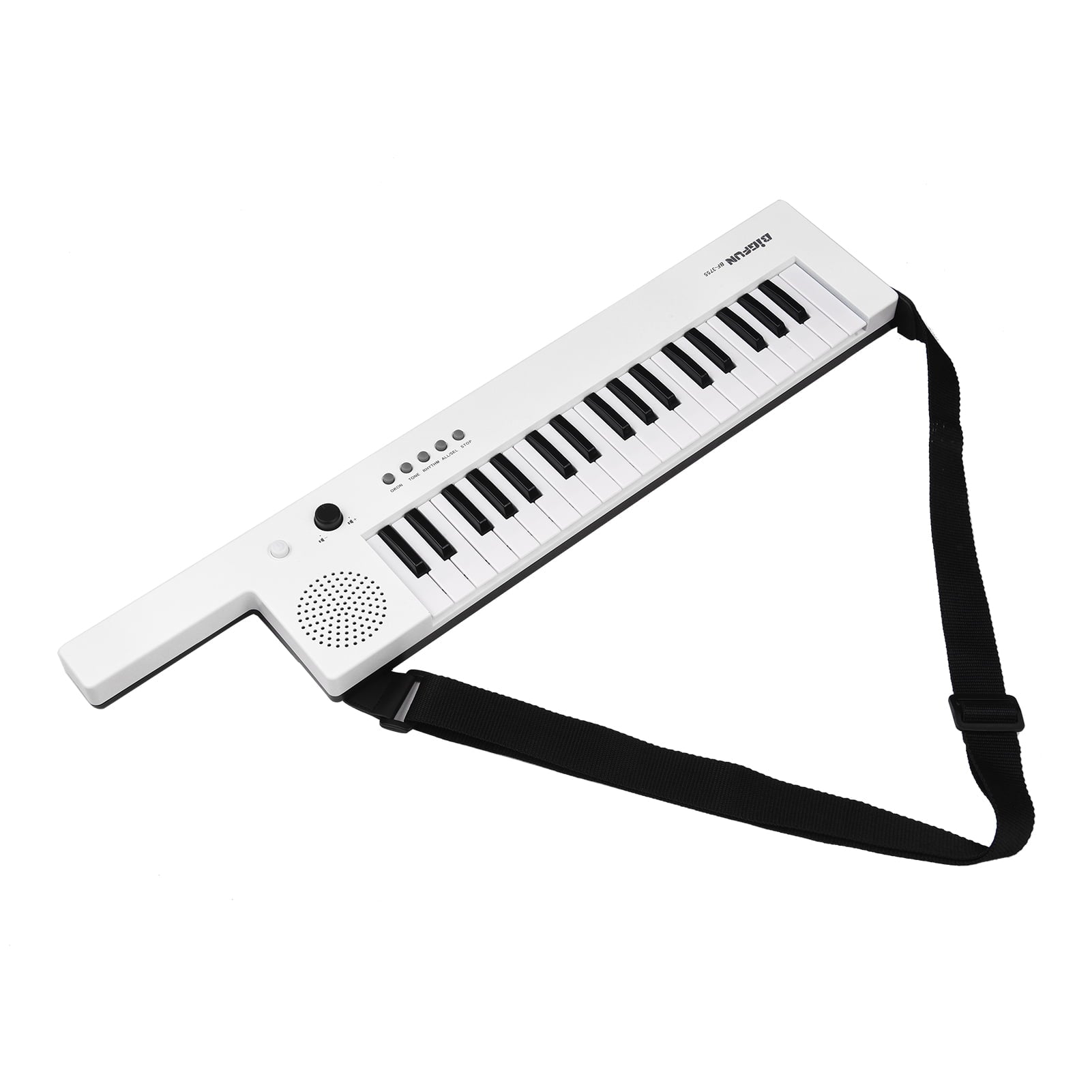 Meterk Guitar Electronic Piano with 37-Key Electronic Keyboard Piano Rechargeable Children' s Piano