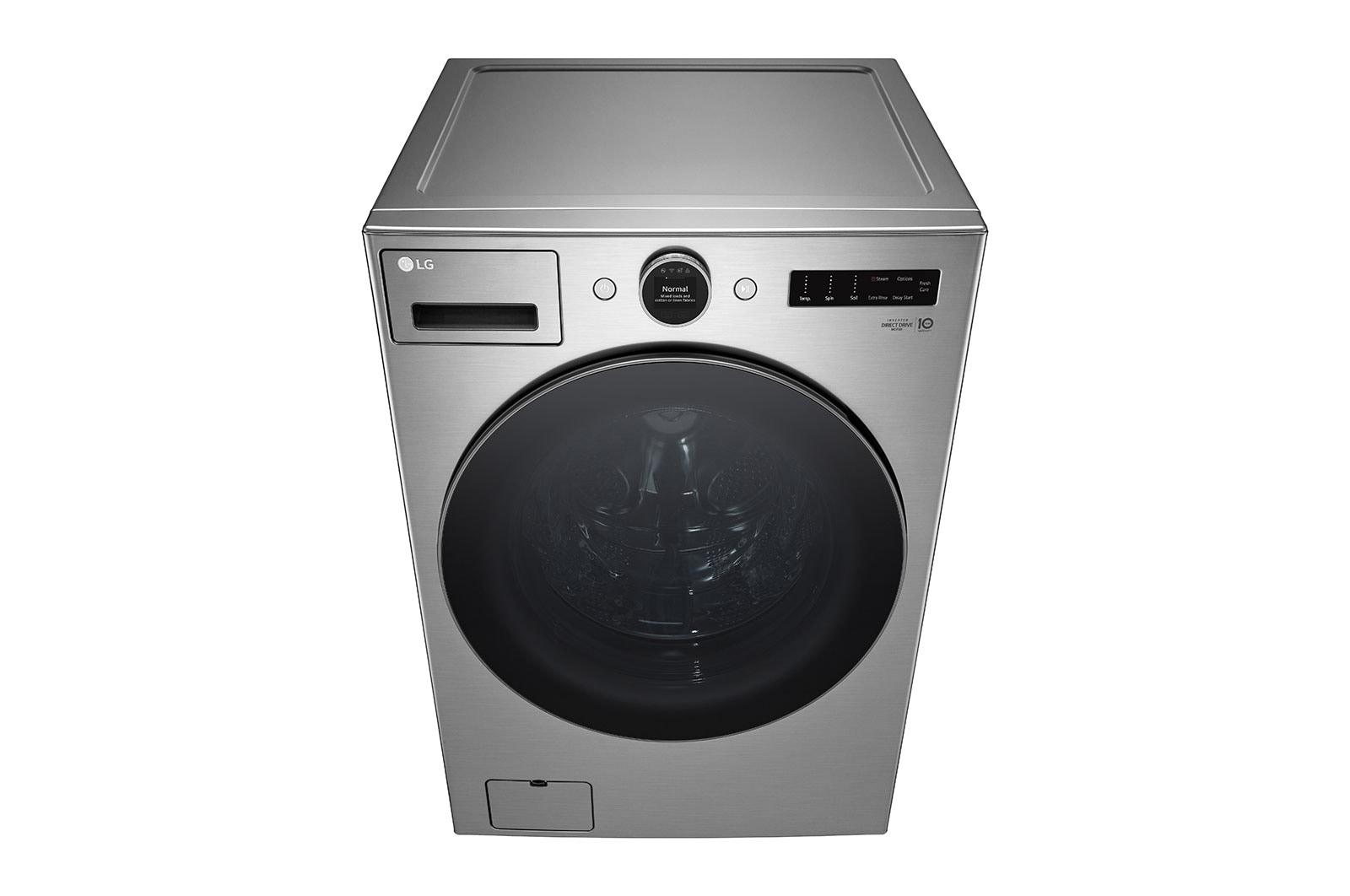 Lg WM5500HVA 4.5 Cu. Ft. Capacity Smart Front Load Energy Star Washer With Turbowash® 360(Degree) And Ai Dd® Built-In Intelligence