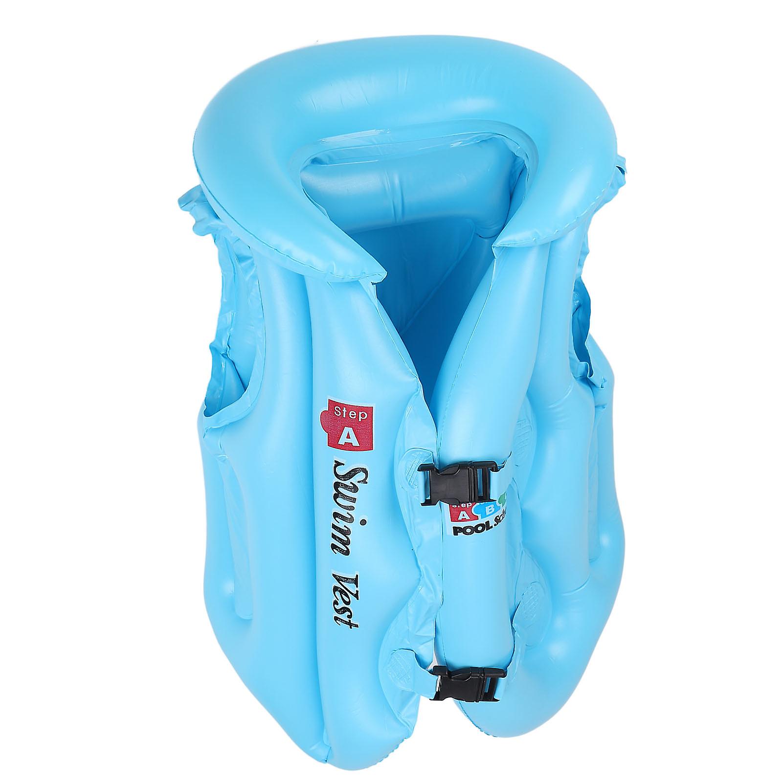 Kids Inflatable Swimming Vest Buoyancy Aid Swim Jackets Plastic Swimming Buoyancy Vest