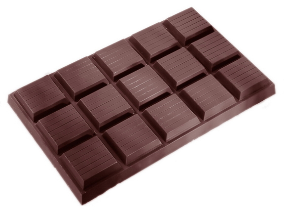 Chocolate World CW2276 Chocolate mould tablet 1 kg