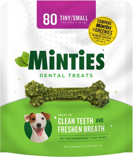 VetIQ Minties Tiny/Small Dental Dog Treats