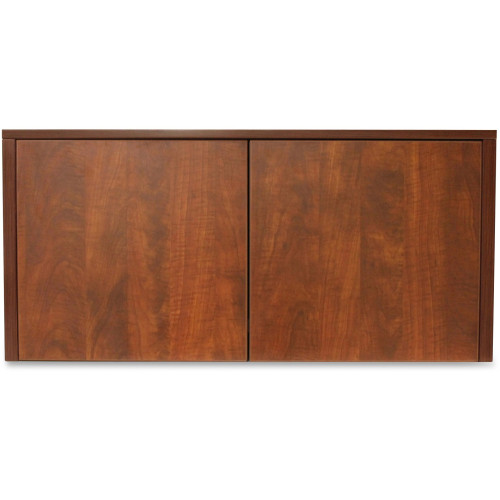 Lorell Essential Series Mahogany Wall Mount Hutch (59506)