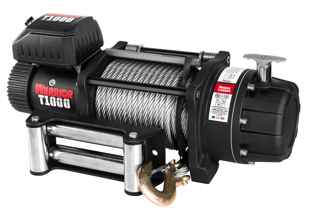 DK2 Elite Combat Winch 10000lb Steel Cable