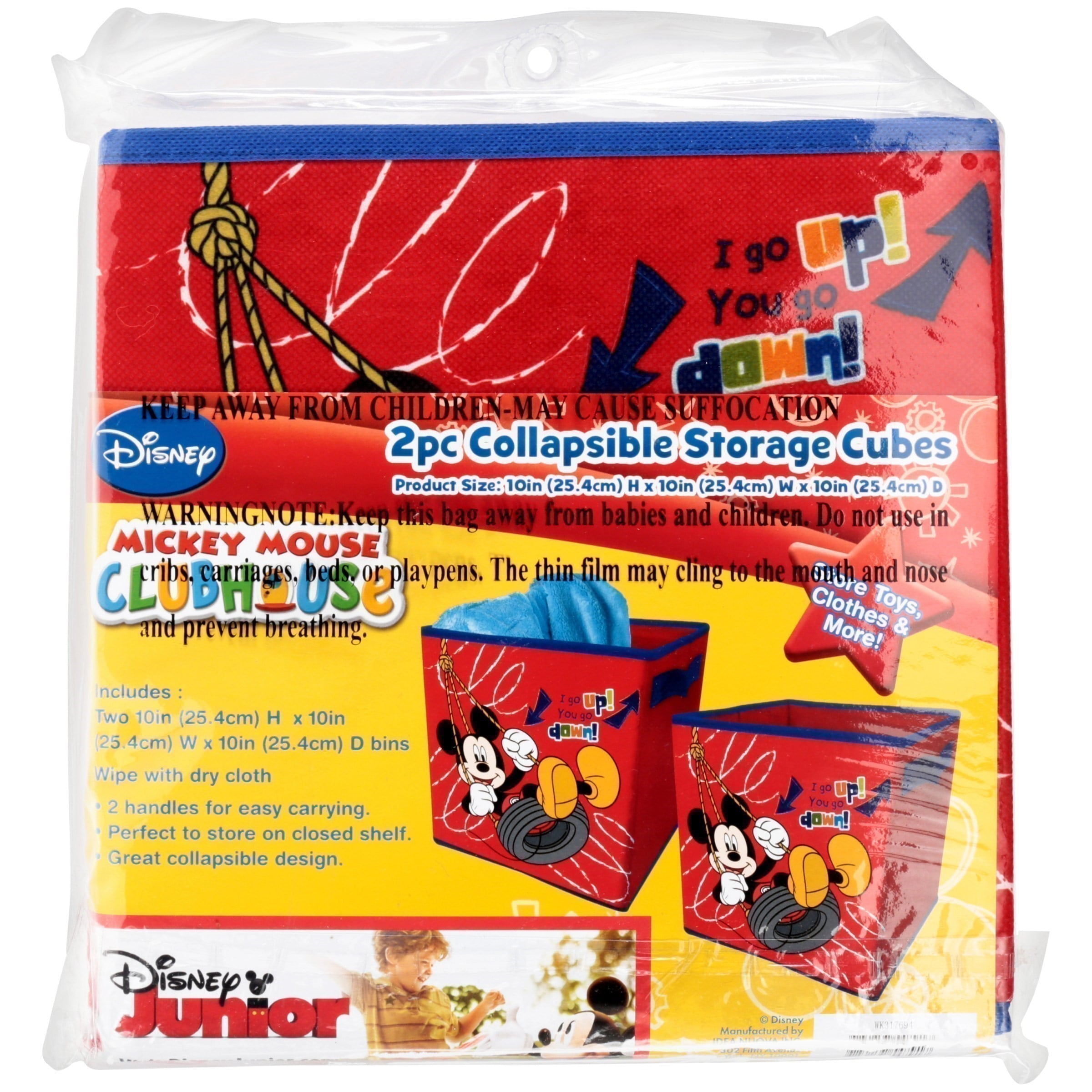 Disney Mickey Mouse 2-Pack Storage Cube