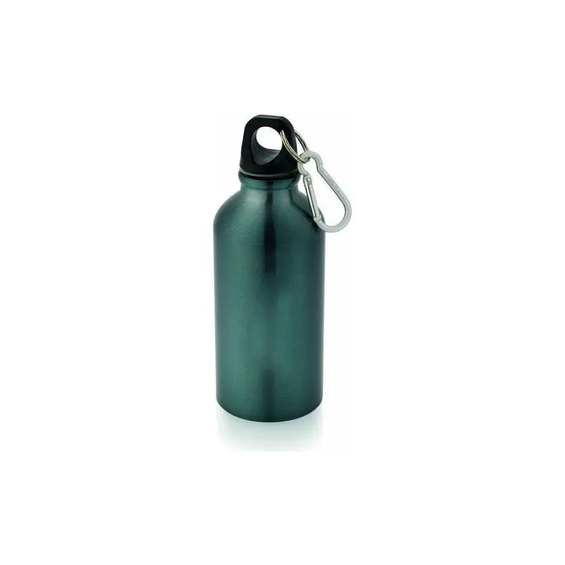 350ML Leak proof Water Seal and  BPA Free Lightweight Aluminium Reusable Metal Water Bottle with Carabiner