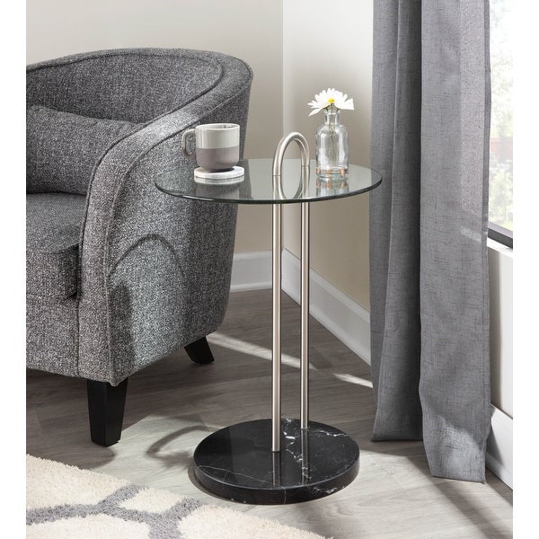 Silver Orchid Battista Side Table