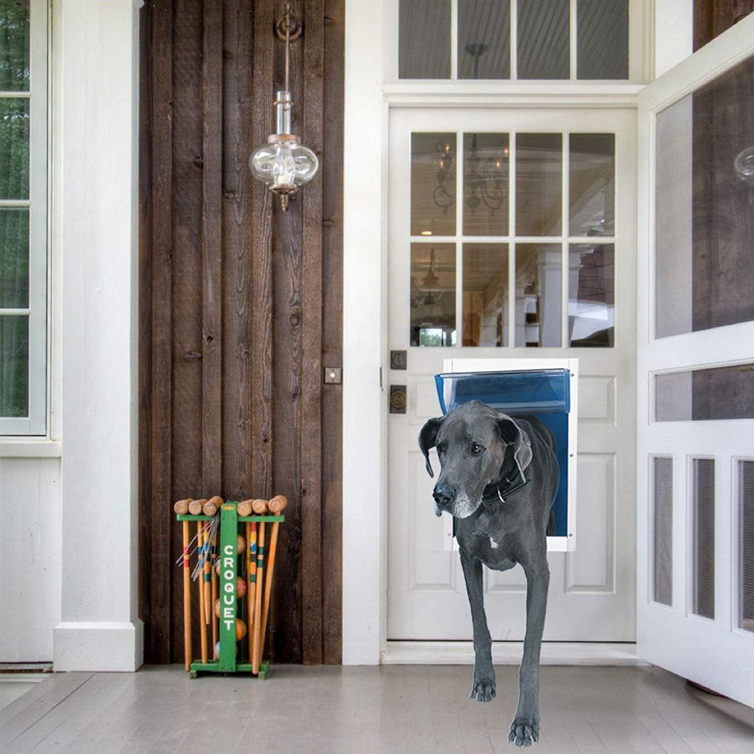 Deluxe Aluminium Pet Door Super Large