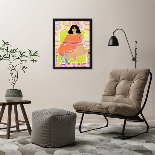 Retro Chic By Alja Horvat Framed Print Americanflat