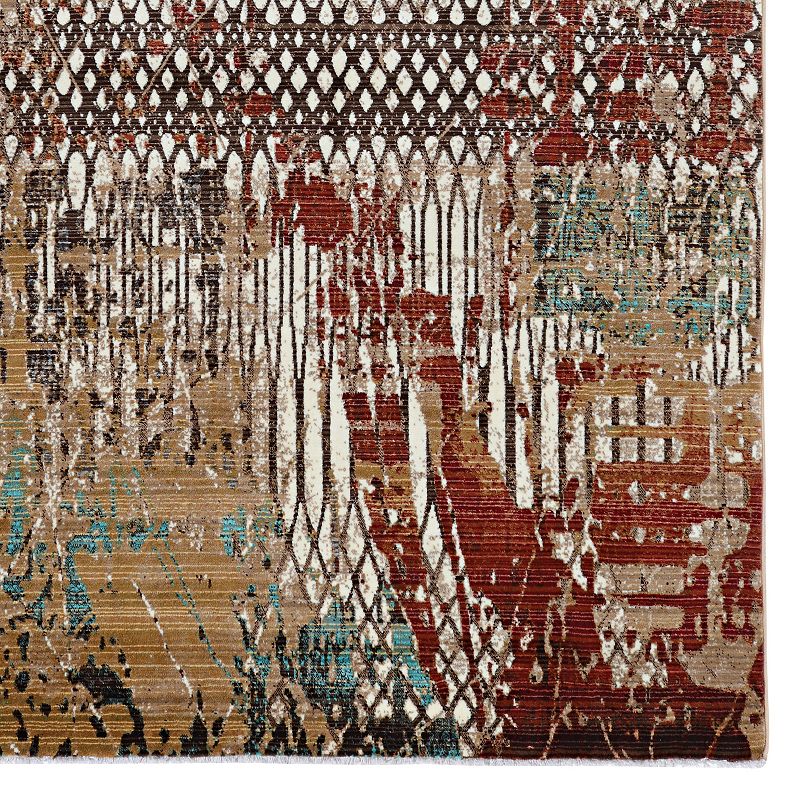 Linon Illusions Multi-Colored Rug