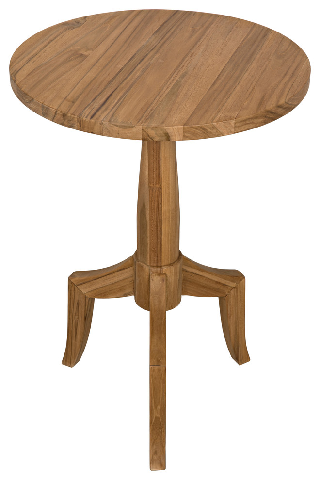 Atomic Teak Table   Transitional   Side Tables And End Tables   by HedgeApple  Houzz