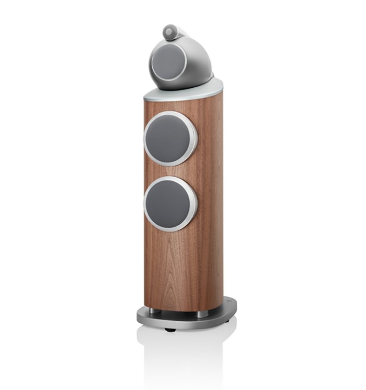 Bowers and Wilkins 800 Series Diamond 803 D4 Satin Walnut 3-Way Floorstanding Speaker (Each)