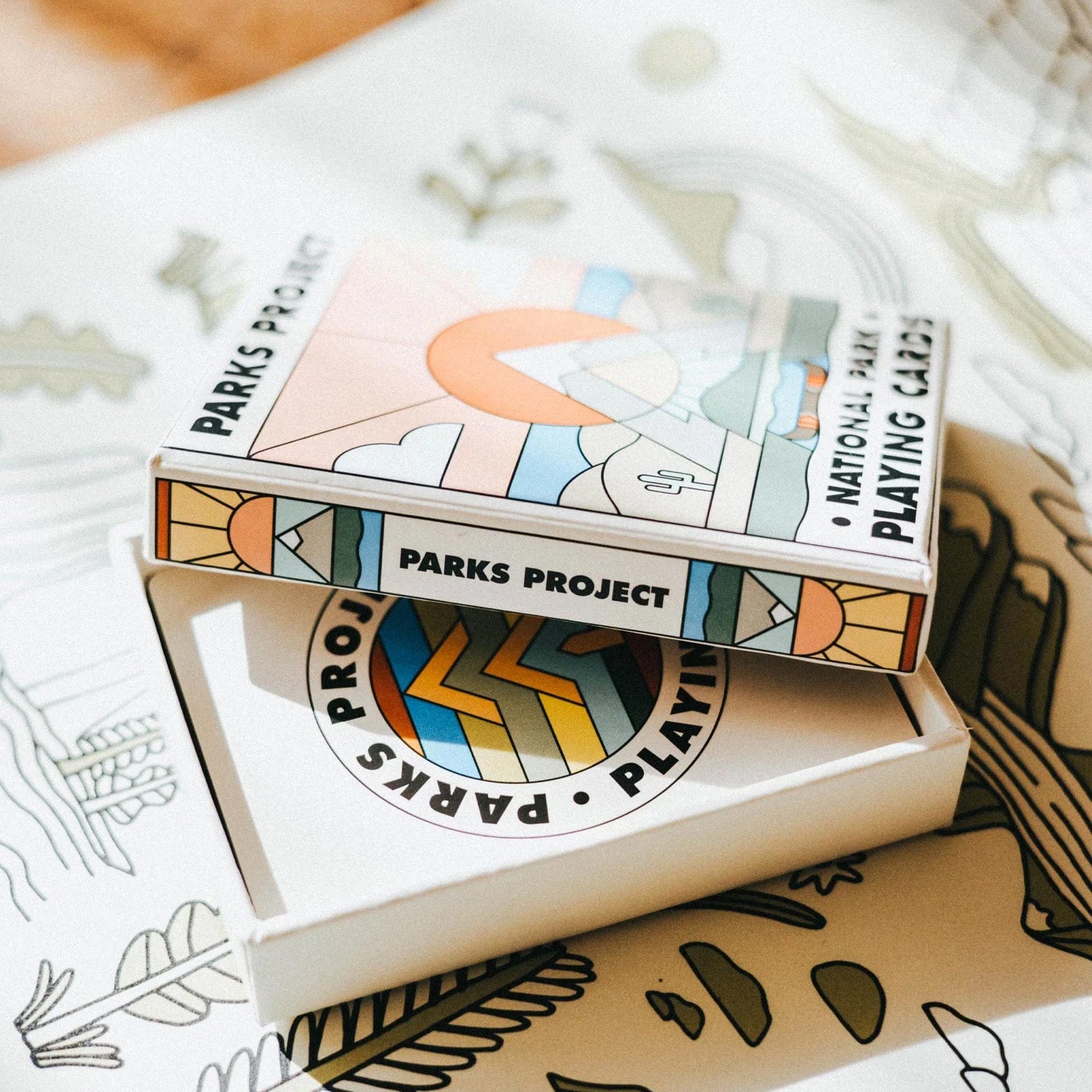 Parks Project Minimalist National Park Playing Cards