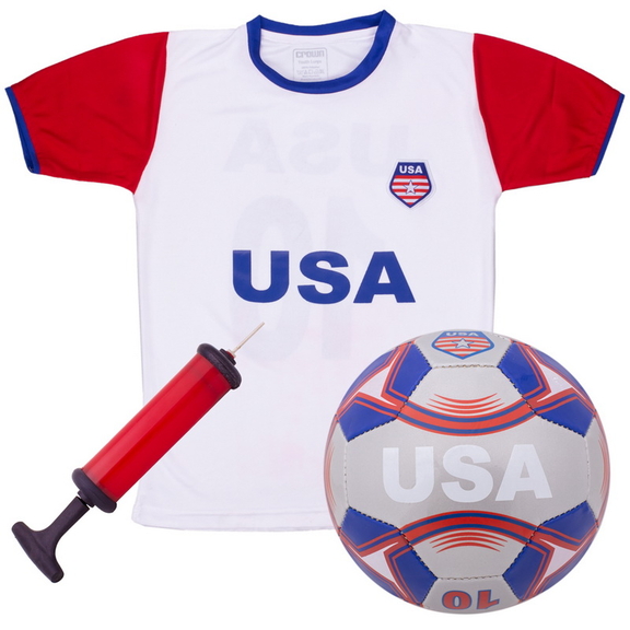 Brybelly USA Kids Soccer Kit   X Large