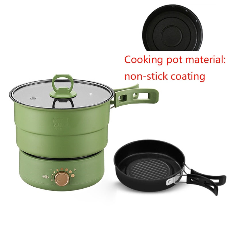 Electric Split Foldable Multicooker Frying Pan