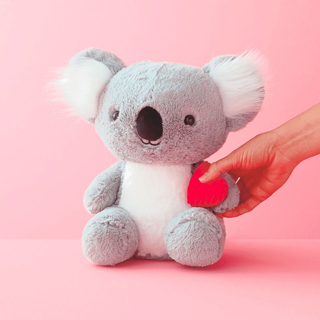 Hallmark   Be There When You Can’t Recordable Koala Stuffed Animal With Heart, 11”