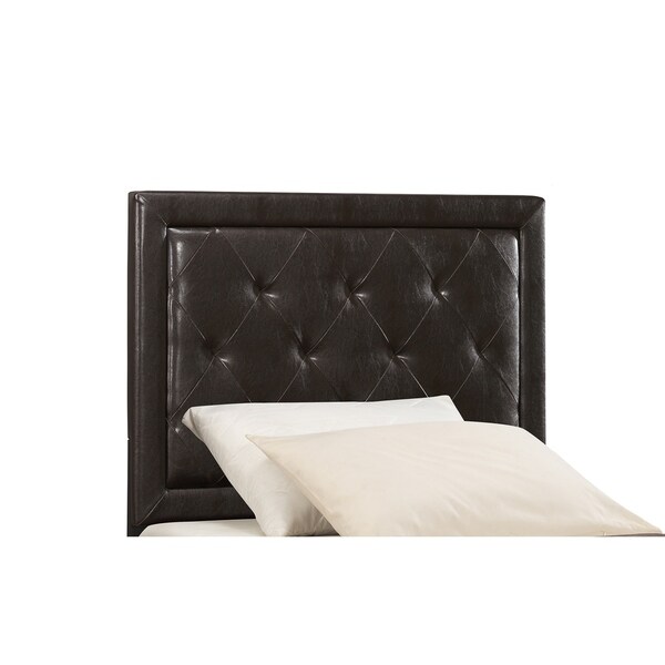 Copper Grove Bruckenau Brown Faux Leather Headboard - - 28077420