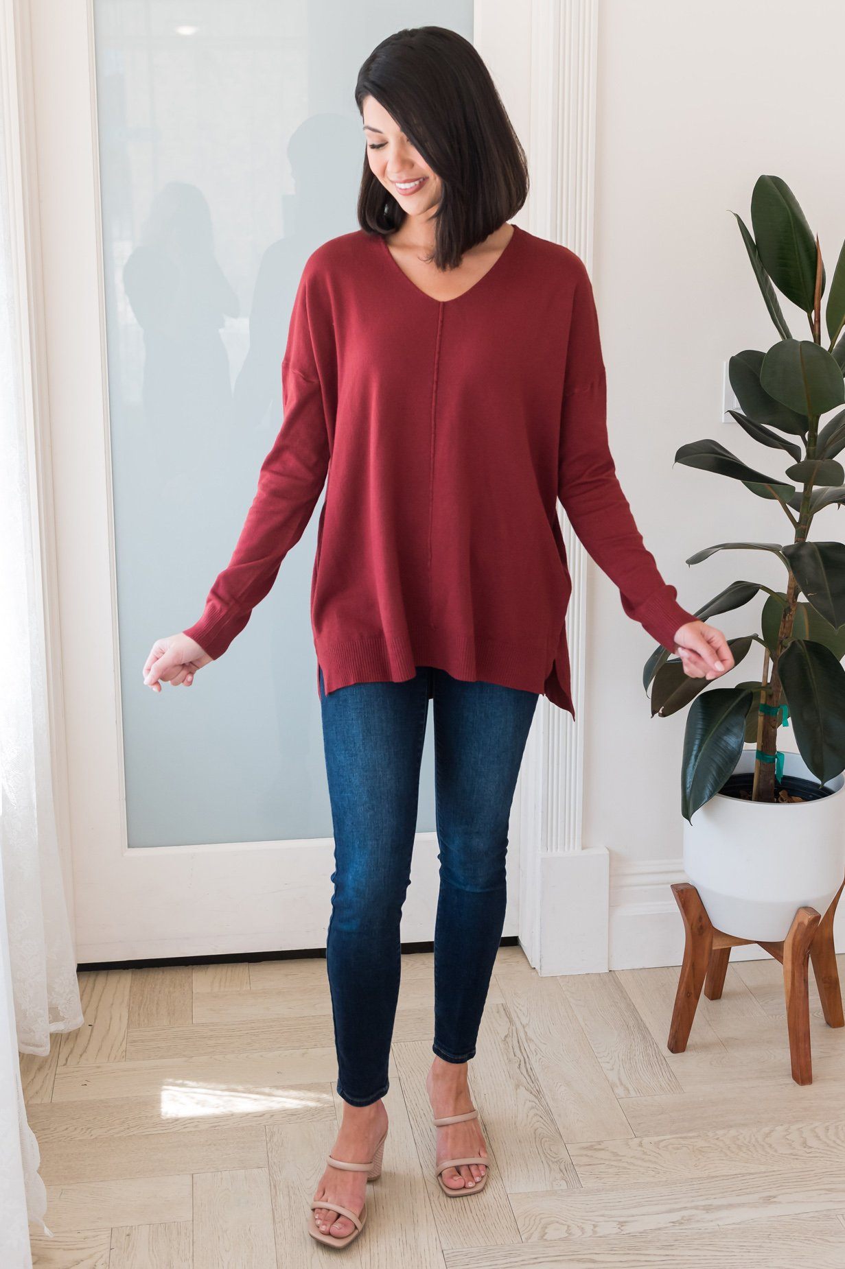 Harvest Season Modest Sweater