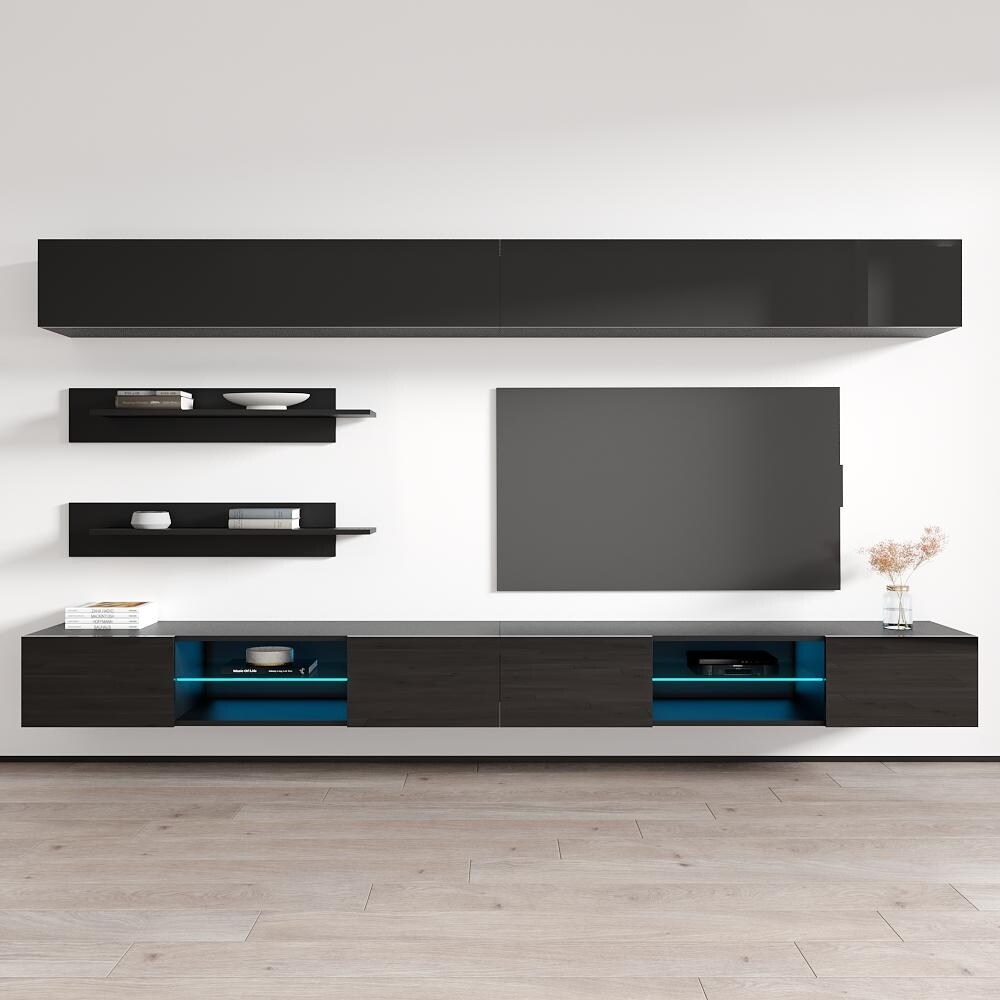 Fly I1 33TV Wall Mounted Floating Modern Entertainment Center