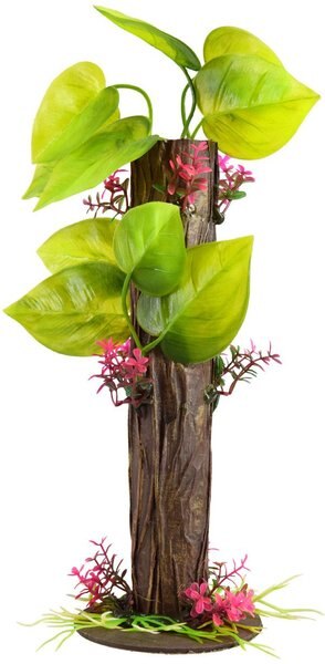 Underwater Treasures Pothos Plant Pole Fish Ornament