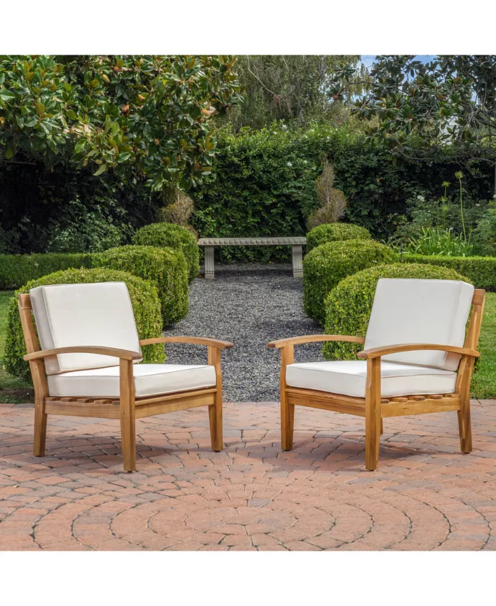 Noble House Bradden Set of 2 Club Chairs