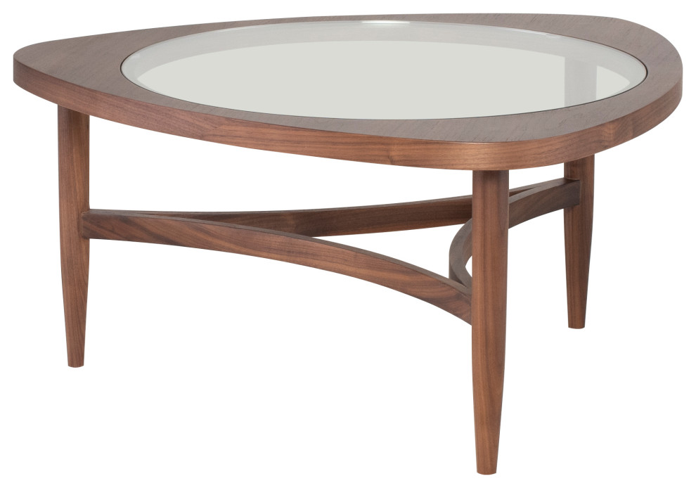 Isabelle Coffee Table  Walnut   Coffee Tables   by Nuevo  Houzz